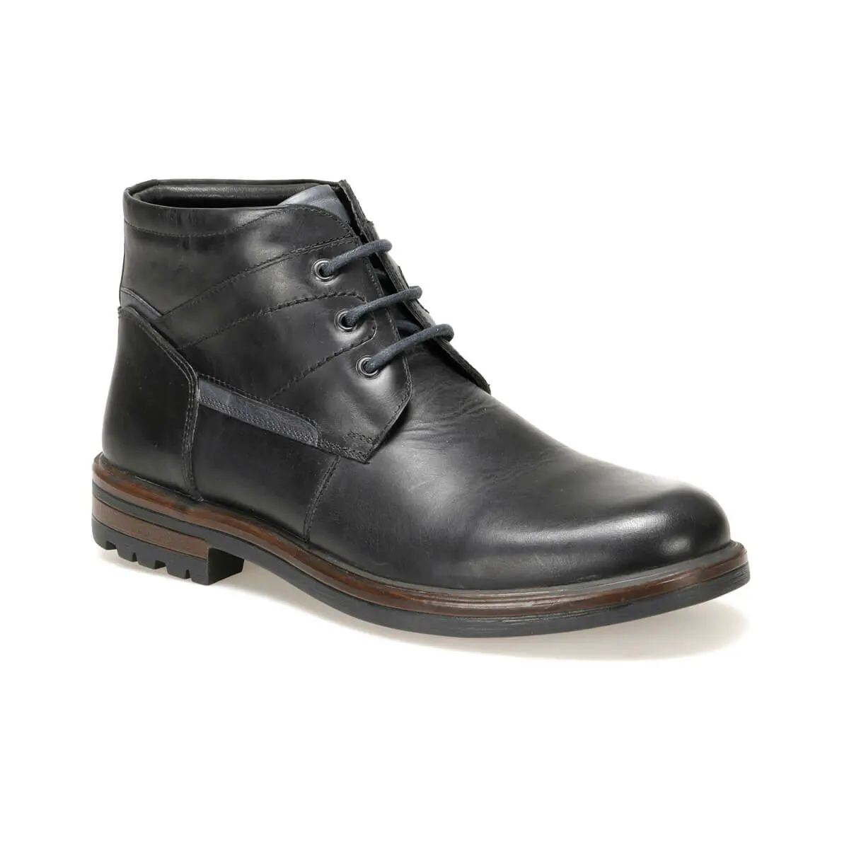 

FLO 4132 Black Men Boots Garamond