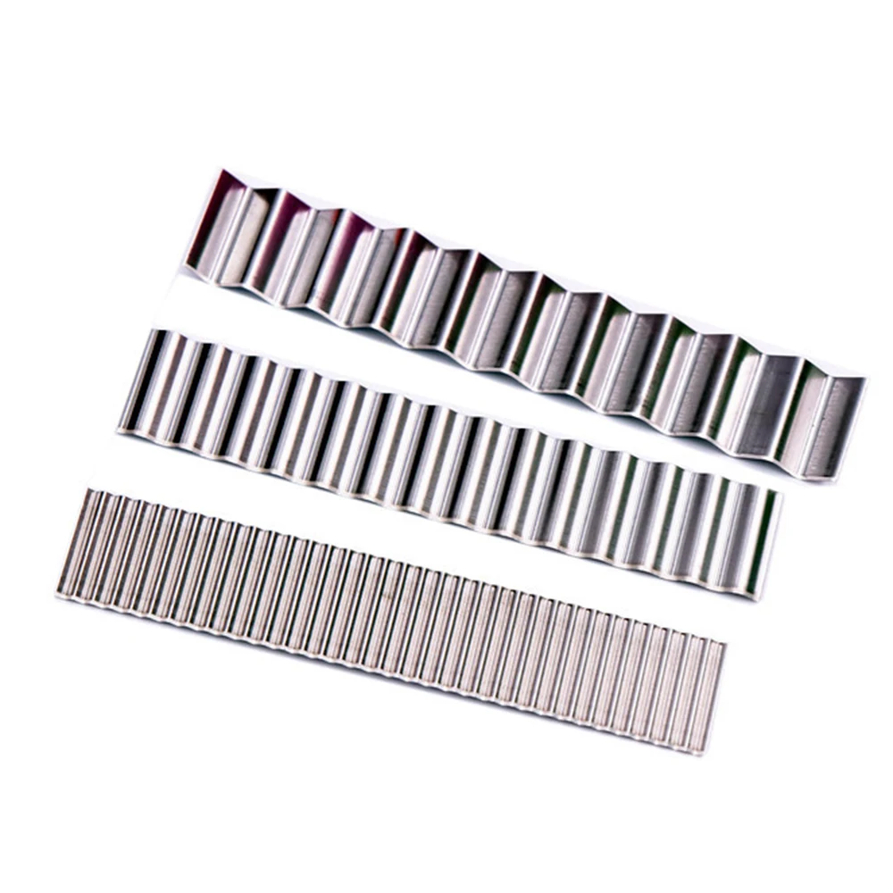 3 шт./компл. 11 см/3 4 дюйма Серебряный резак для глины керамика гибкие волнистые