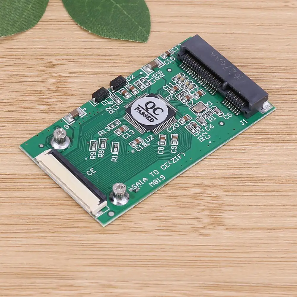 Универсальный 1 шт. Mini SATA mSATA PCI E IPOD SSD до 40pin 8 дюймов Поддержка карт