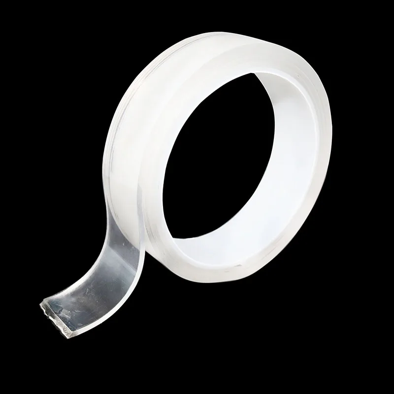 1 рулон м длинная Волшебная прозрачная двусторонняя лента захватывающая супер