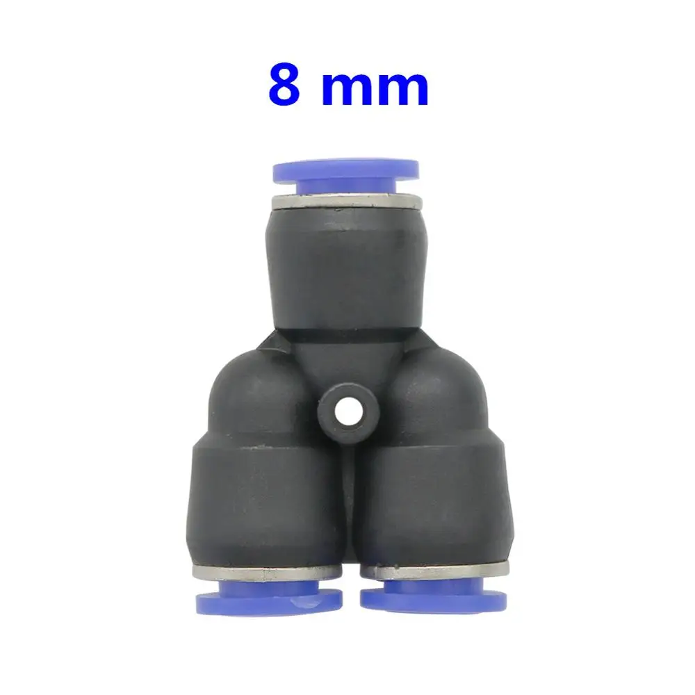 

FOGWOWO Быстроразъемный соединитель Y-образный 4/6/8/10/12/14/16 мм 5 шт