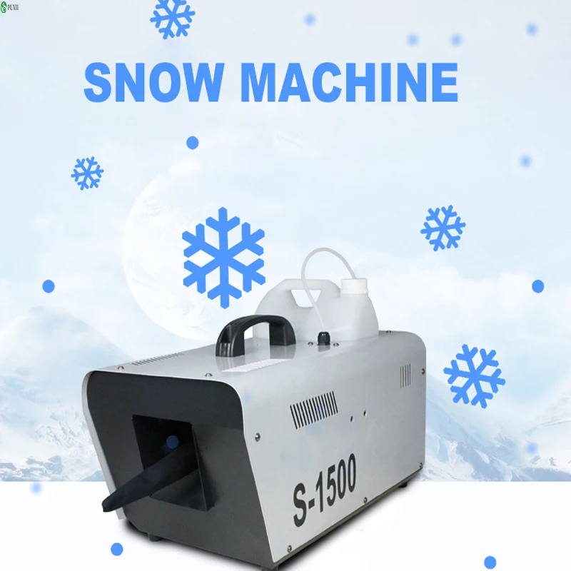 

600W / 1500W artificial snowflake stage spray snow machine Christmas simulation snow wedding Remote control