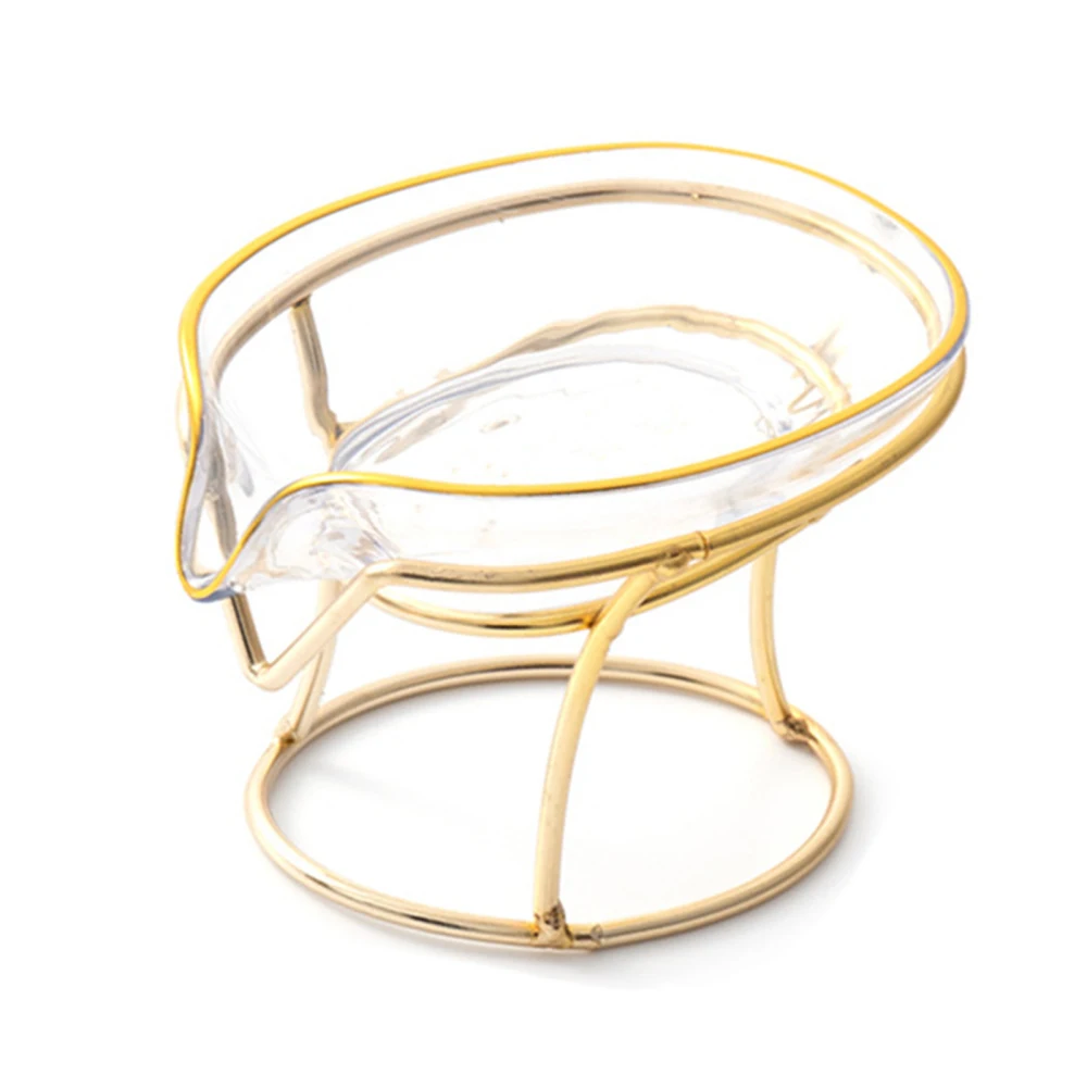 

Toilet Soap Box Metal Rack Drain Tray Shower Sponge Storage Shelf Container No Punching Creative High-quality Bathroom Holder