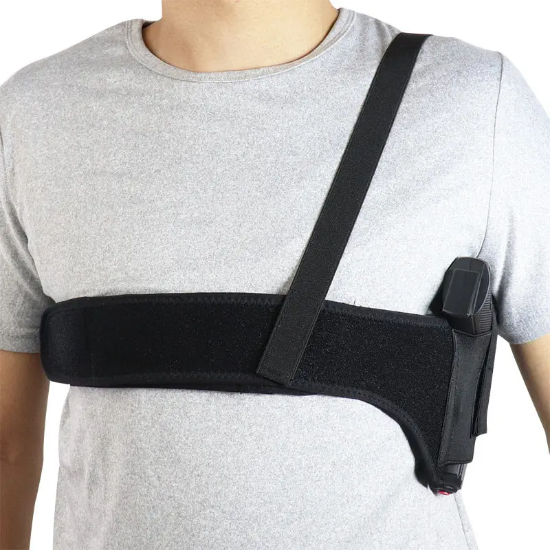 Durable and Flexible Tactical Adjustable Belly Band Waist Pistol Gun Holster Belt Girdle for glock all size | Спорт и развлечения