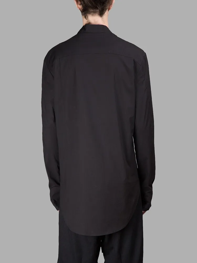 Мужская одежда модная стильная уличная рубашка средней длины с