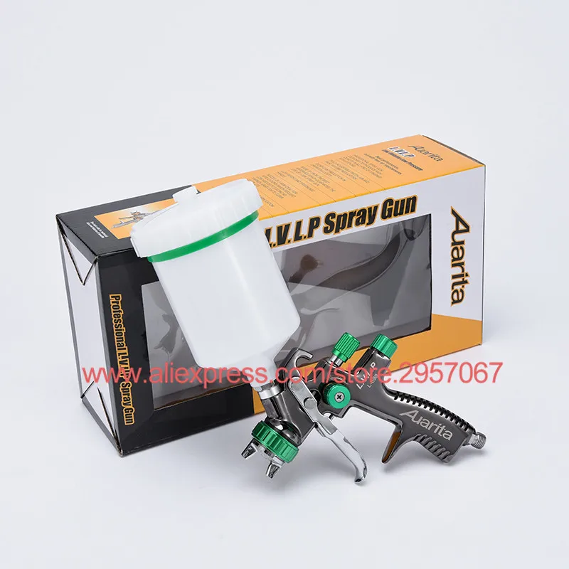 

Пистолет-распылитель LVLP Auarita L898, 1,3 мм, краскопульт, распылитель краски, Аэрограф с одноразовой чашкой для краски 600 мл, чашка для Смешивания Краски без очистки