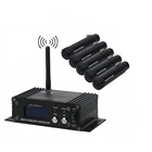 ЖК-дисплей DMX контроллер передатчика Беспроводной DMX мини черный приемник сценический светильник контроллер для движущейся головы вечерние светильник s