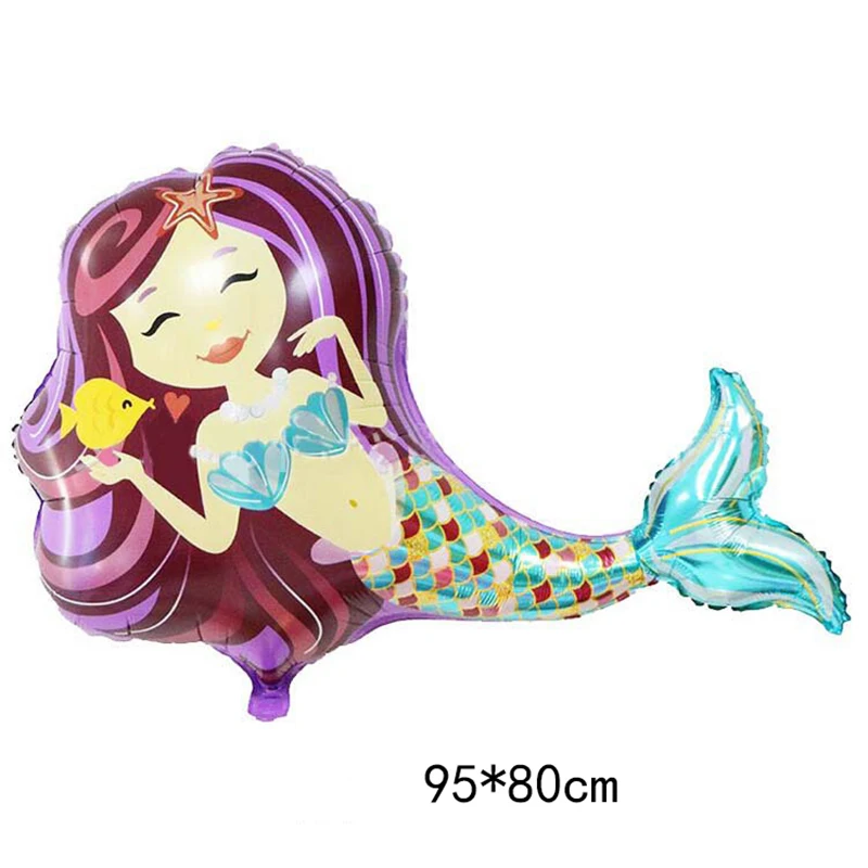 Воздушный шар из алюминиевой фольги в виде дельфина русалки | Дом и сад