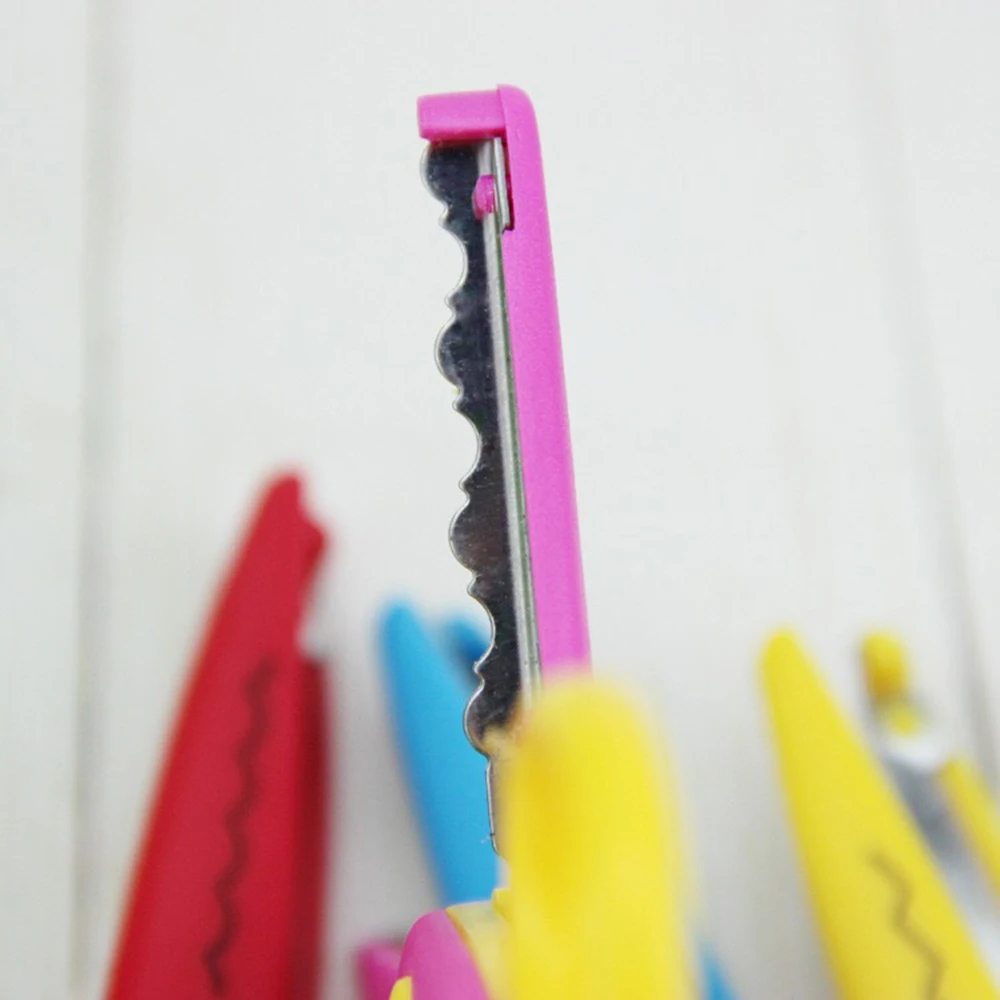 DIY ножницы для рукоделия Пластиковые Детские дизайнерские безопасные