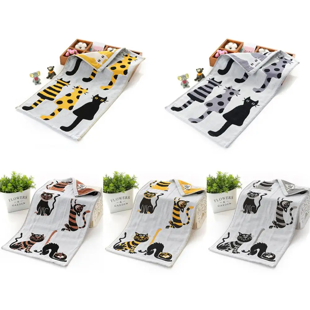 Детское жаккардовое маленькое полотенце прямоугольные Мультяшные детские