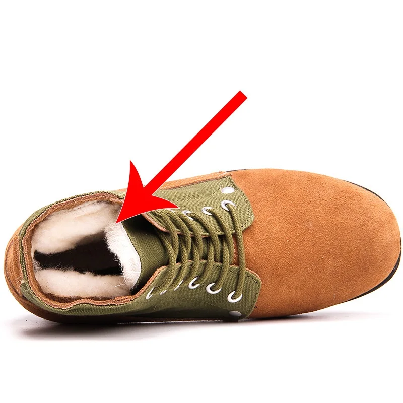 Мужские зимние ботинки на меху из натуральной кожи шнуровке|Зимние сапоги| |