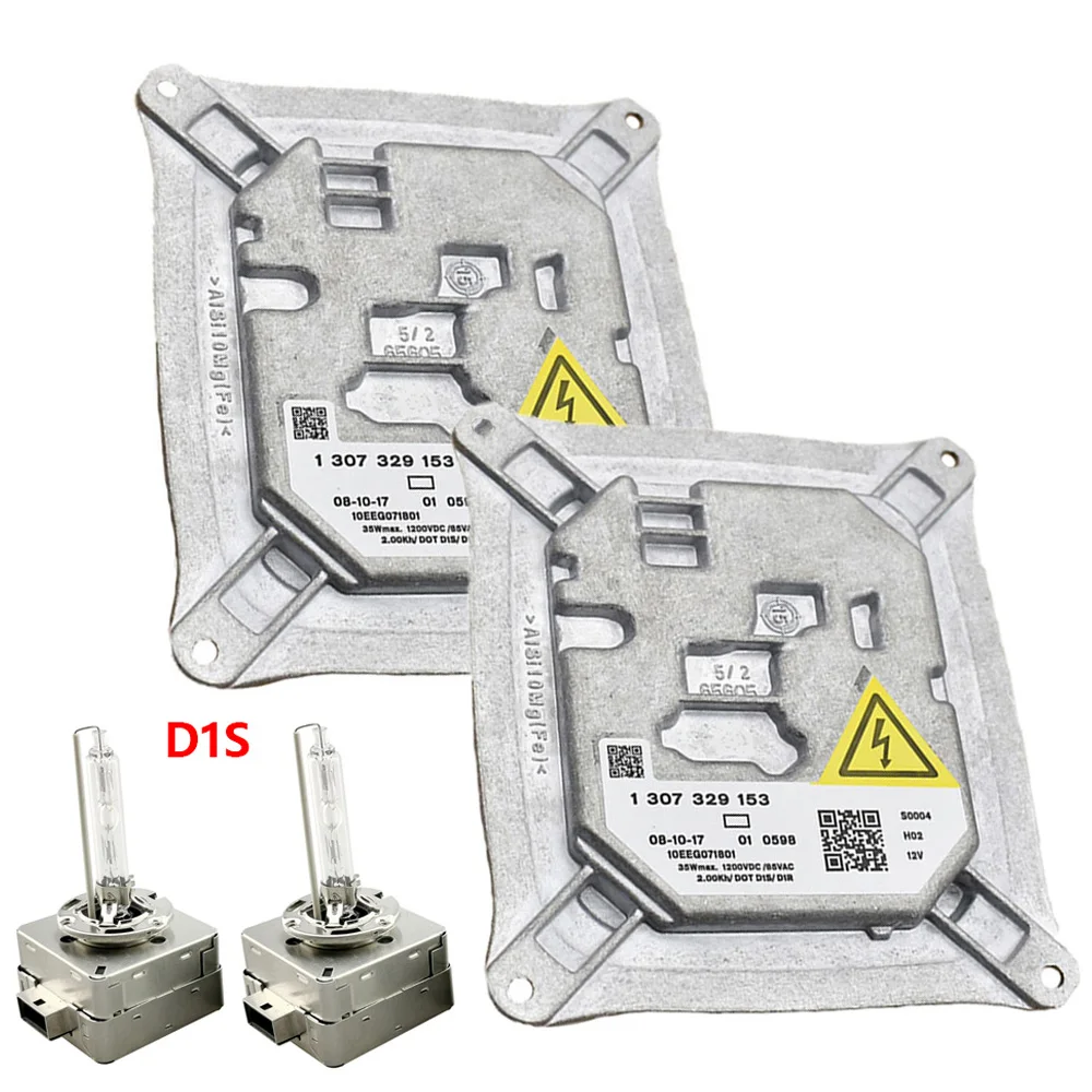 

2PCS/LOT NEW 130732919301 1307329153 130732915301 Xenon HID Headlight Ballast D1S for Audi Cadillac