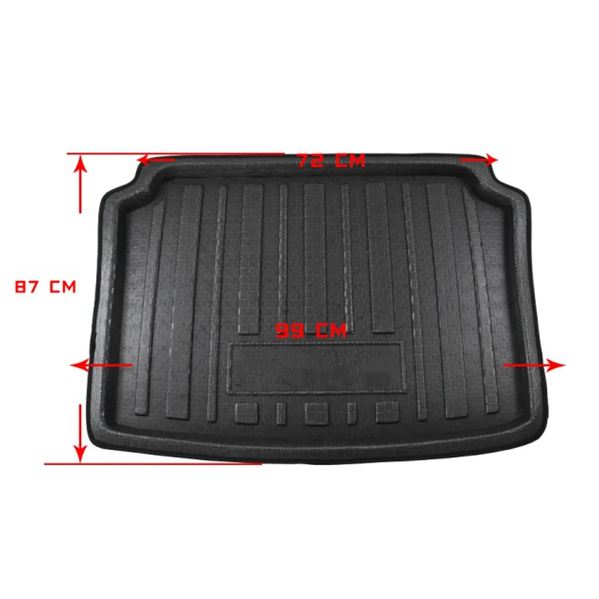 Автомобильный напольный коврик для Фольксваген Поло 2010 2017 задний багажник анти