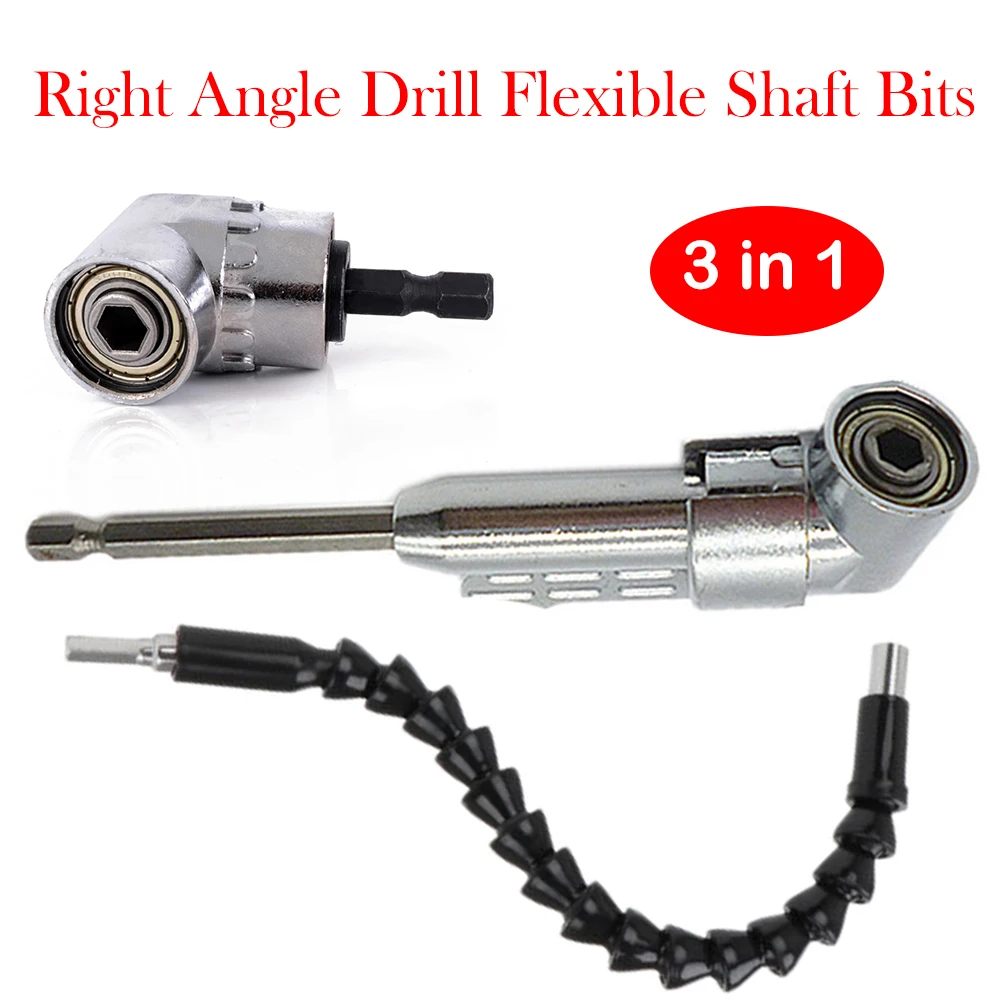 

105 градусов под прямым углом угол наклона водителя для конических фрез Мощность отвертка сверло 1/4 дюймовые шестигранные сверла по металлу