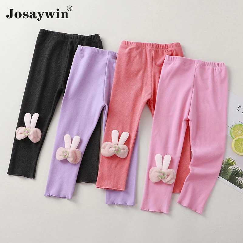 

Spring Autumn Girls Legging Trousers Kid Pants Cartoon Elasticity Girls Pants Skinny Toddler Children Student Legging Trousers