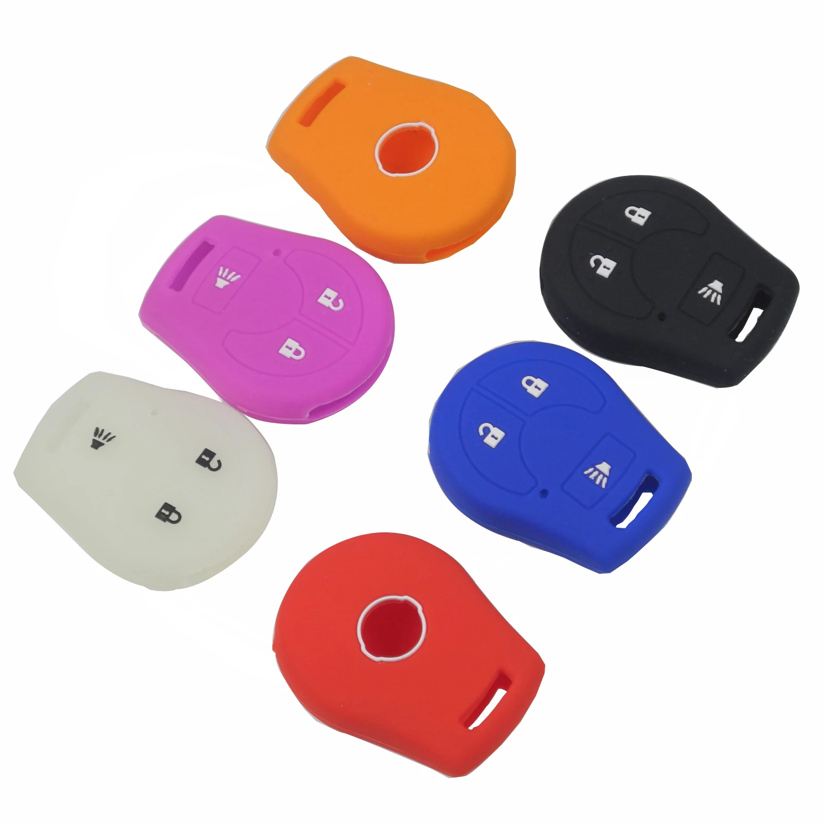 

Чехол jingyuqin для Nissan March Tiida Altima Armada Maxima Pathfinder Cube Juke Rogue Sentra Versa, 10 шт.