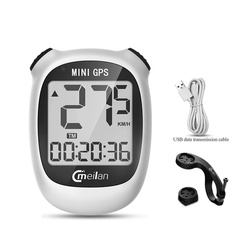 M3 Meilan M3 gps велокомпьютер велосипедный gps скоростной измеритель скорости высота DST время езды беспроводной водонепроницаемый M1 M2 M4 велосипедный компьютер - Цвет: M3