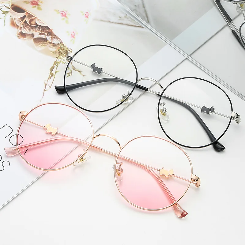 

Прозрачные круглые очки женский синий светильник оправа для очков женские винтажные очки для женщин/мужчин Lentes De Lectura Mujer