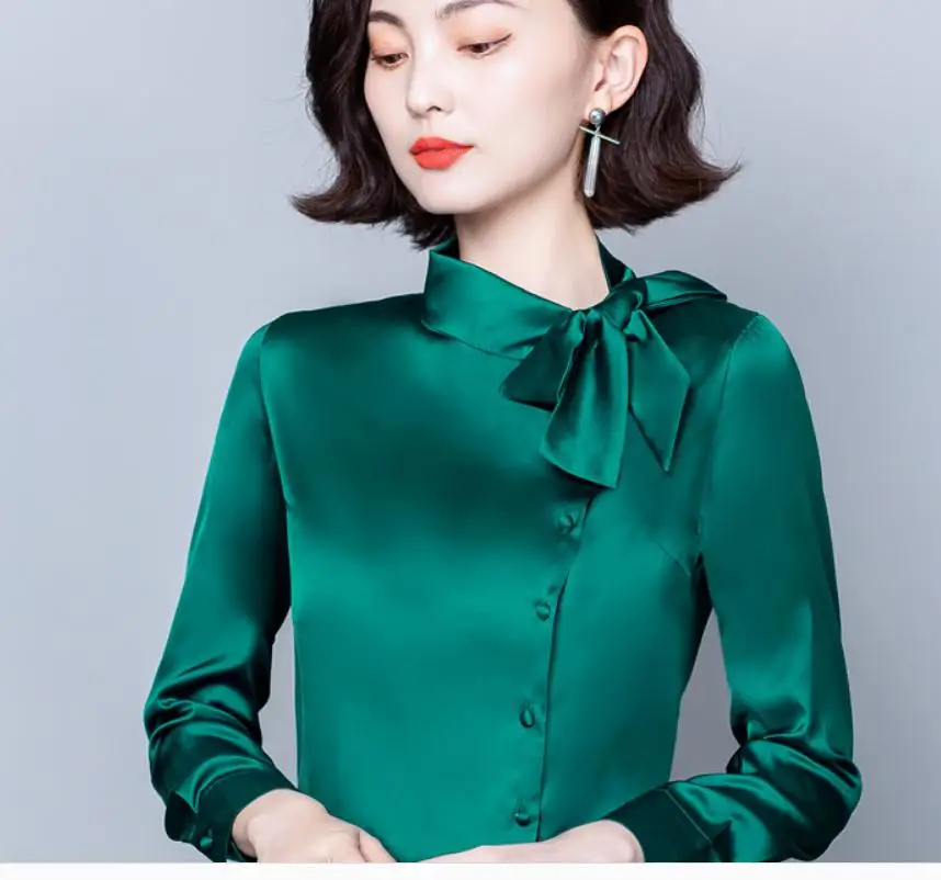 

Женская рубашка с длинным рукавом, весна-осень 2021