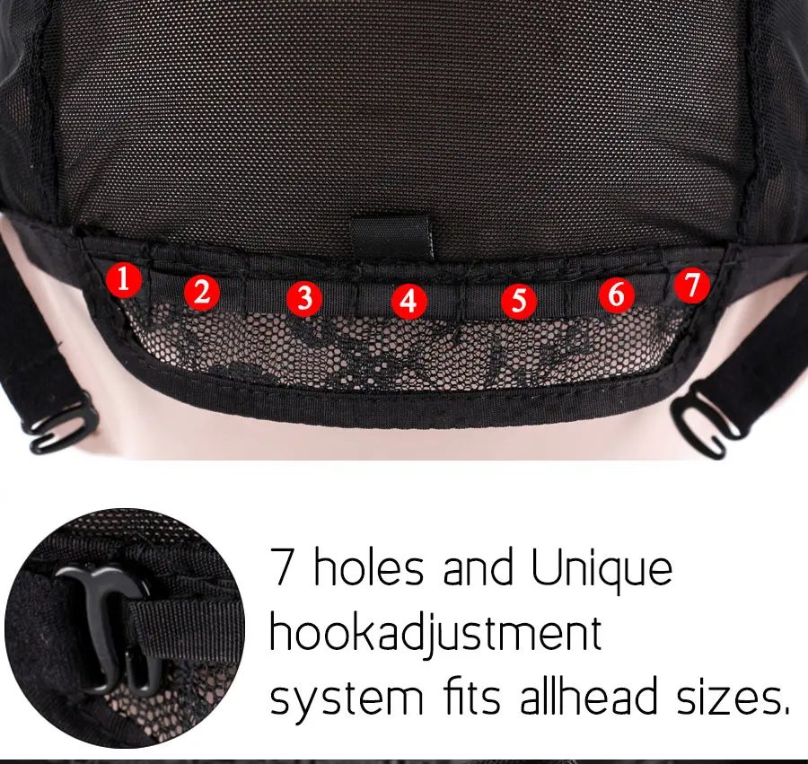Alileader недорогой кружевной парик S/M/L/XlSize u-швейцарский материал для париков