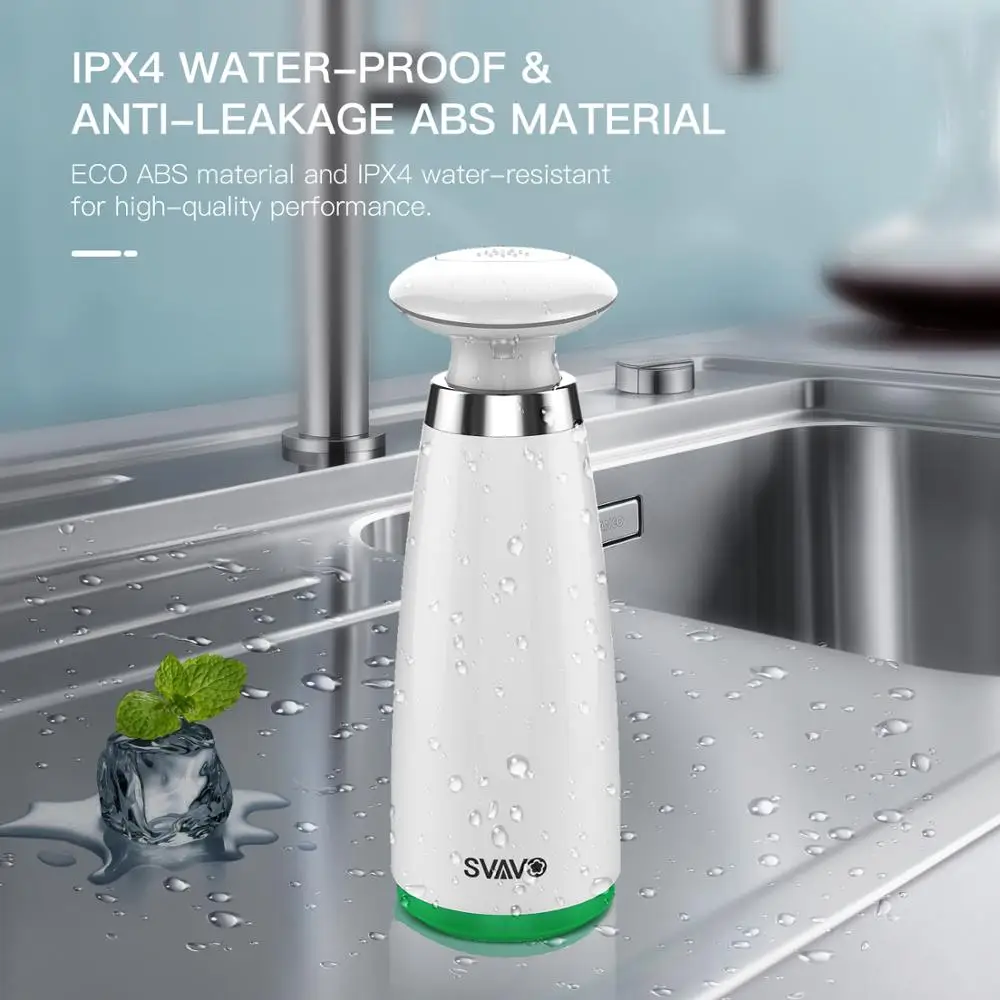 

350ml Automatic Soap Dispenser Hand Free Touchless Sanitizer Bathroom Dispenser Smart Sensor Liquid Soap Dispenser for Kitchen