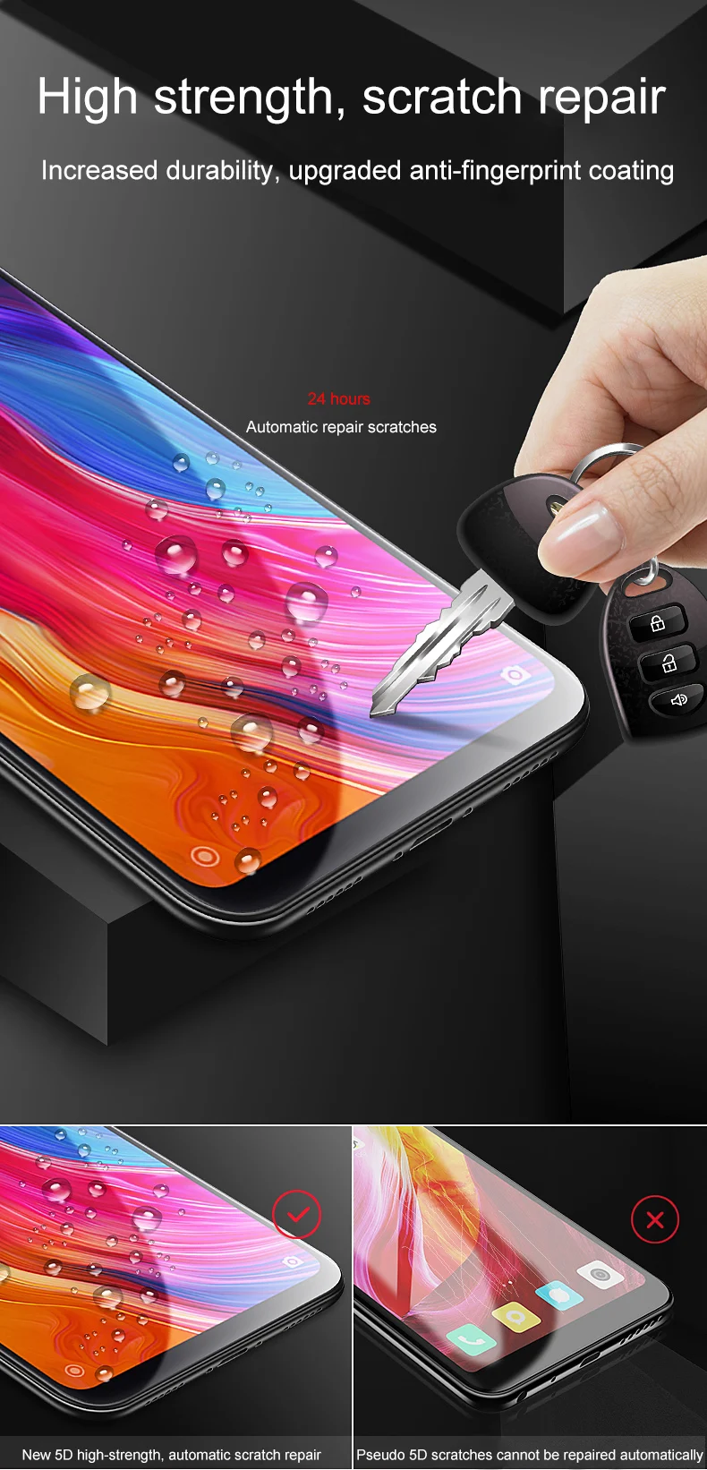 5D закаленное стекло для Xiaomi Redmi Note 4X 32 gb Global Redmi4x Note4X чехол стекло для Xiomi Xiaomi Redmi Note 4X защита экрана
