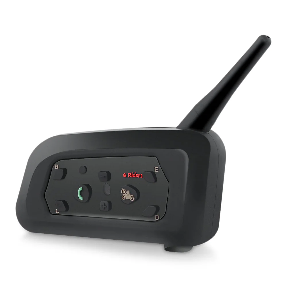 Vnetphone мотоциклетный шлем гарнитура портативный приемопередатчик Bluetooth IP65 1200m 120h