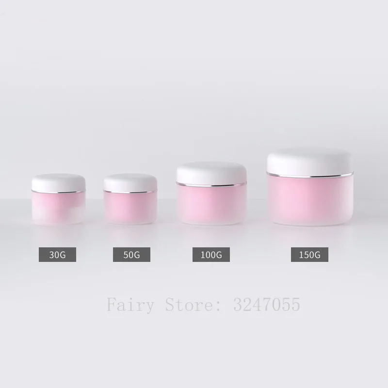 30g50g100g150g 20 шт./лот Косметическая пустая ПП двухслойная банка для крема Сделай Сам