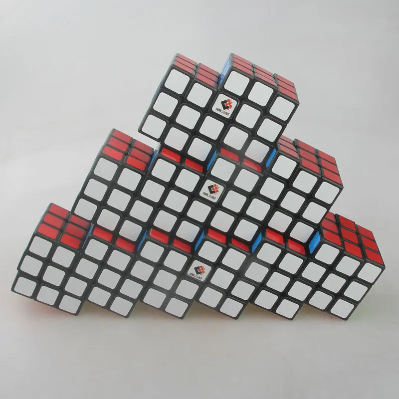 CubeTwist скорость кубический магический квадрат игра-головоломка черный обучающая игрушка головоломка Творческий день рождения безопасный ABS