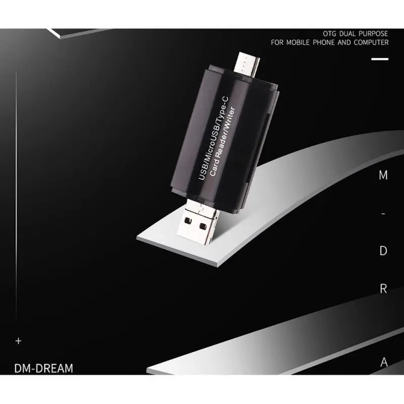 Новые дешевые все в одном устройство для чтения карт памяти MINI USB 2 0 OTG Micro SD/SDXC TF