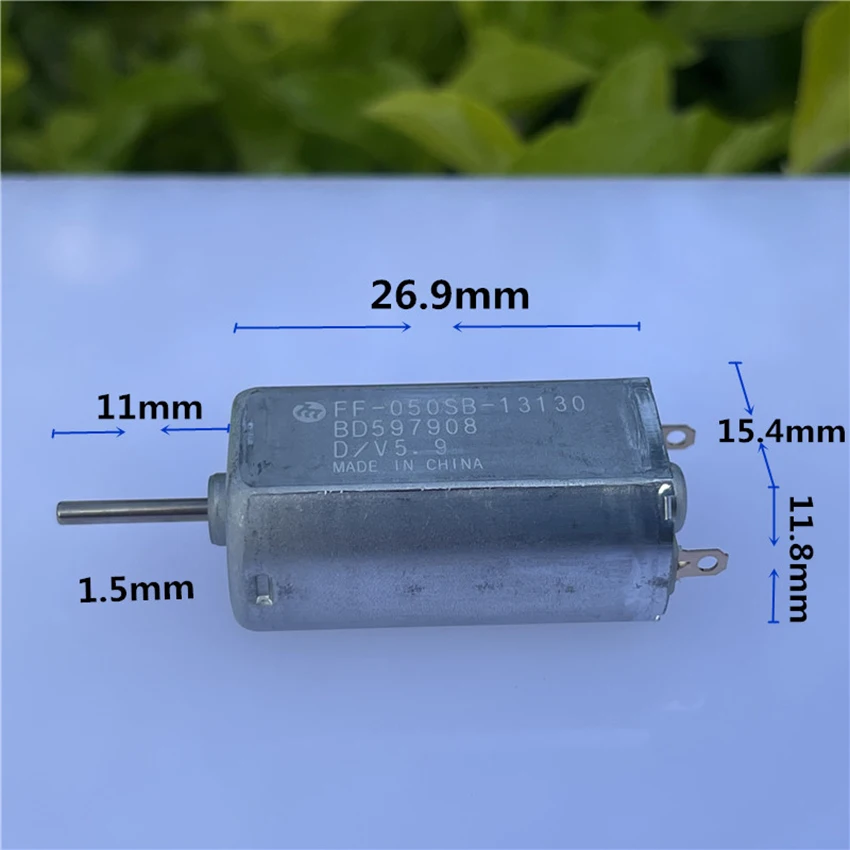 FF-050SB-13130 3в-9в микро двигатель постоянного тока высокая скорость 18500 об/мин большой