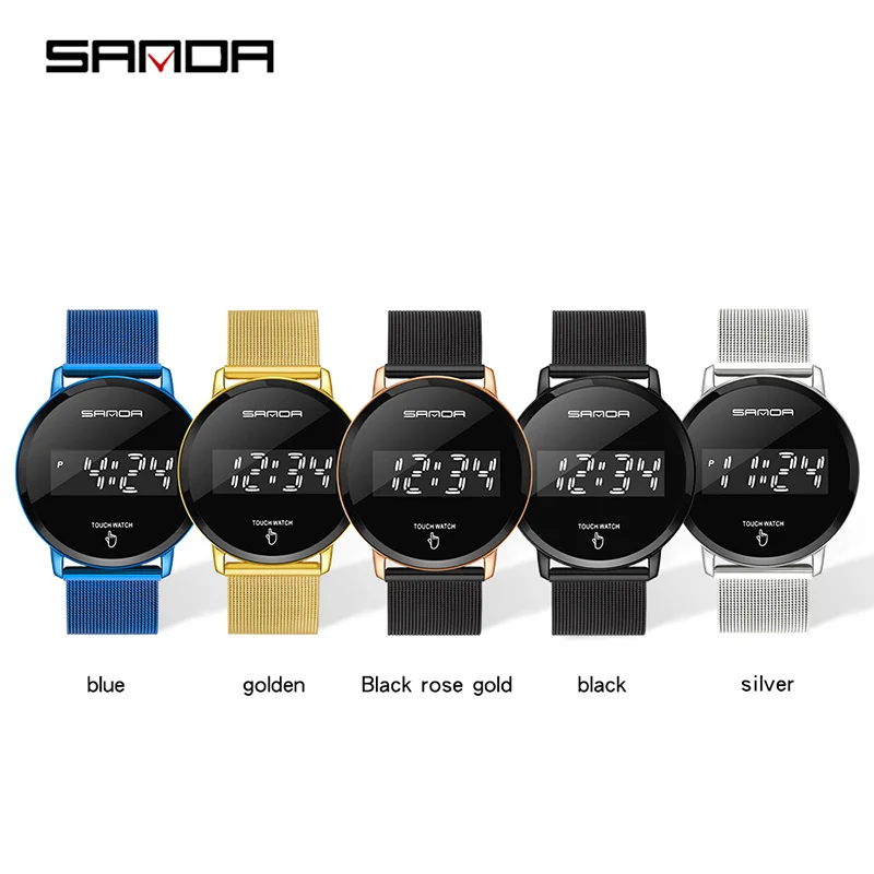 

Sanda luminous female waterproof watch student special forces youth sports multi-function military watch male electronic watch