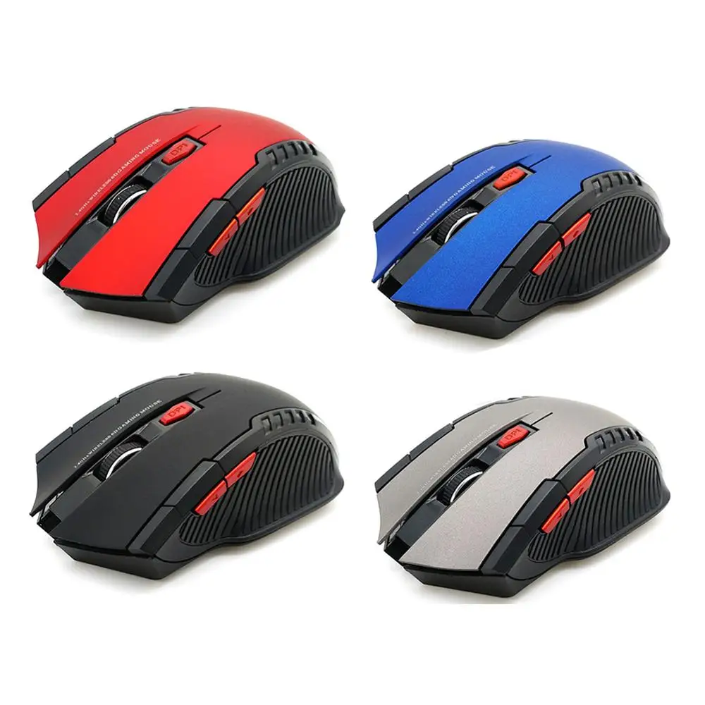 

2000DPI 2.4GHz Wireless Optical Mouse Gamer Opto-electronic Game Wireless Mice with USB Receiver for PC Gaming Laptops