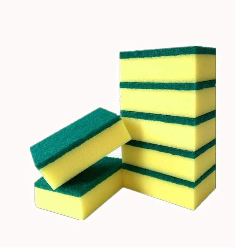 

Dishwashing sponge, scouring pad dish cloth brush, pot dishwashing sponge kitchen cleaning supplies decontamination magic wipe