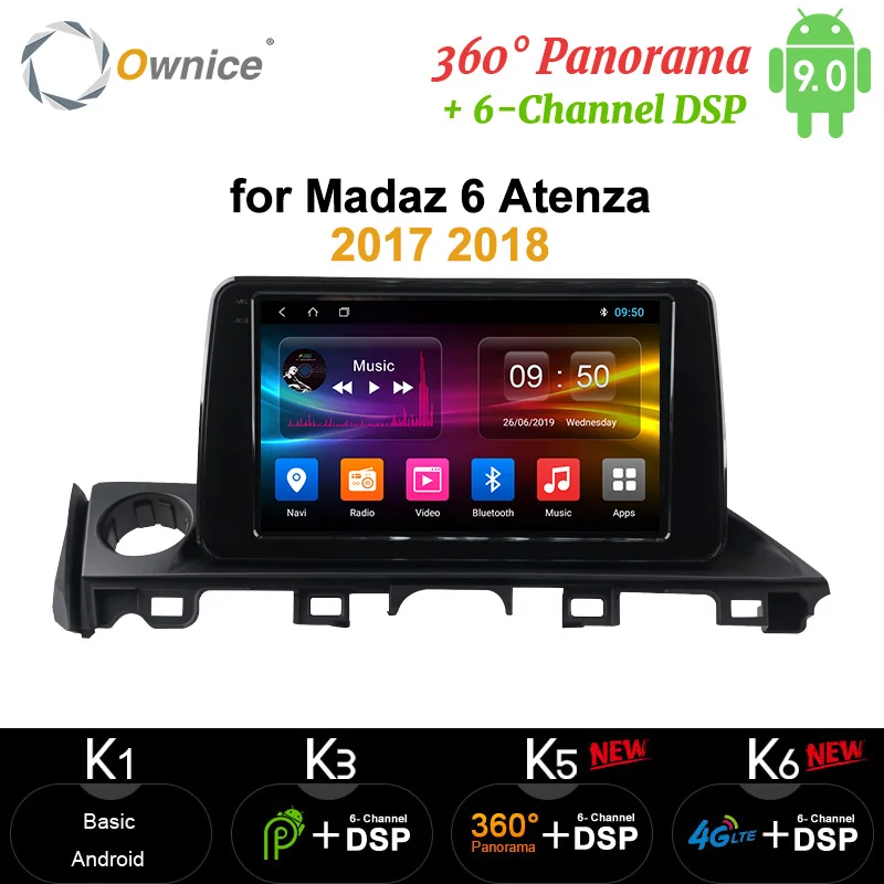 Ownice DSP 8 ядер Android 10 carplay автомобильный аудио видео плеер радио GPS навигационный для