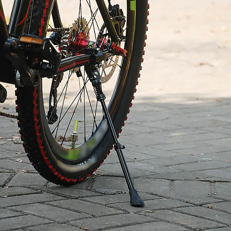 

Bicycle Kickstand Bicycle Side Stand Bike Support Foot Adjustable Mountain Bike Aluminum Side Rear Kick Stand Bike Accessories