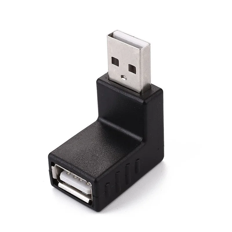 3 шт./компл. 680B USB 2 0 Тип A Male к женскому удлинитель адаптер угловой разъем LFX
