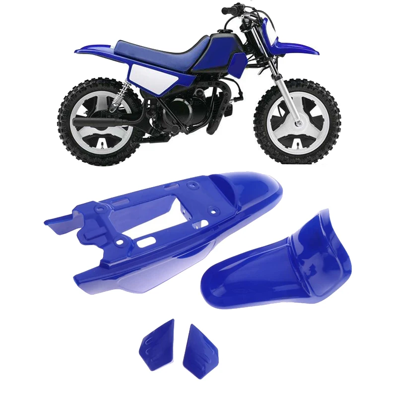 

Motorcycle Front & Rear Fender Mudguards Fairing Kit Accessories for Yamaha PW50 PY50