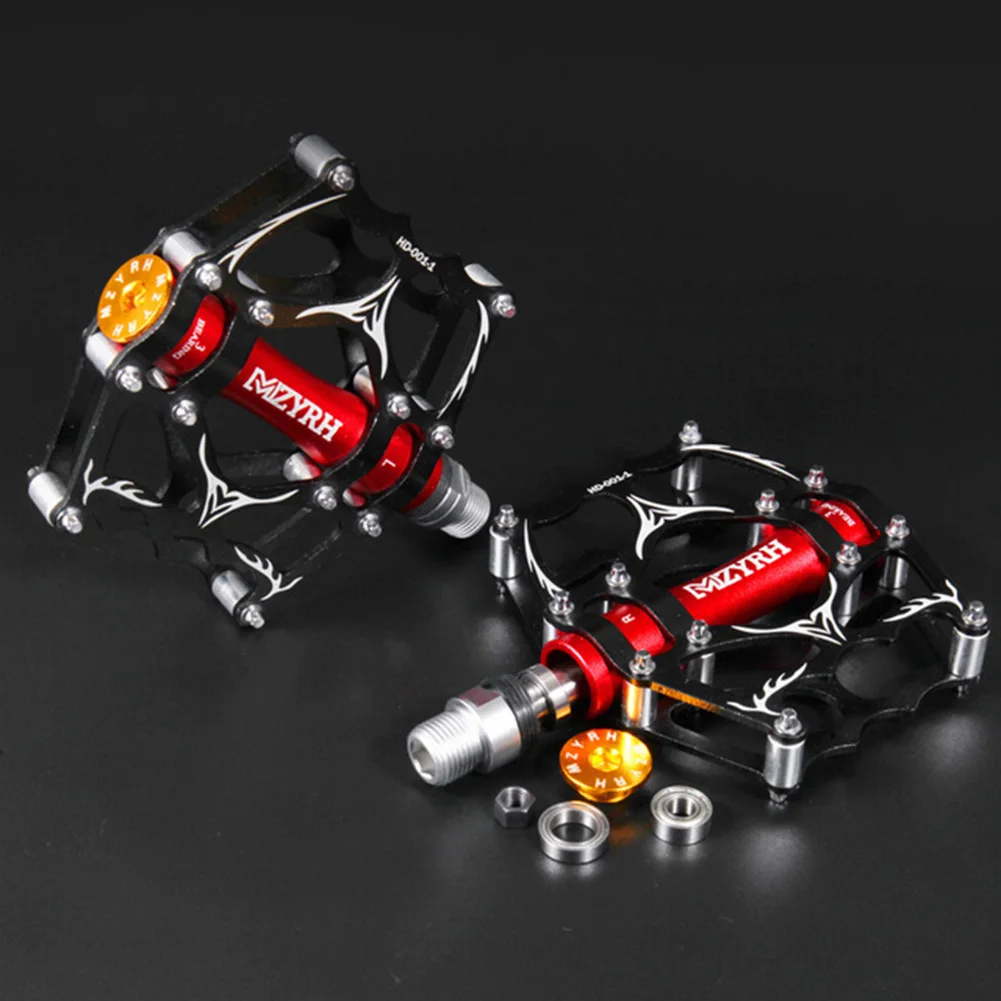 

1 pair Aluminum Alloy Light Mountain Bike Pedal Bicycle Anti-Skid Bearing Pedal Bicycle Accessories Part