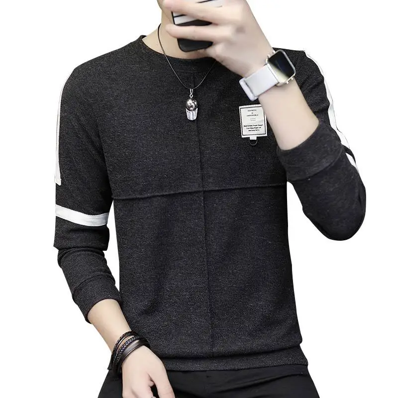 Толстовки с длинными рукавами для мужчин мужской джемпер тренд одежды брендовая