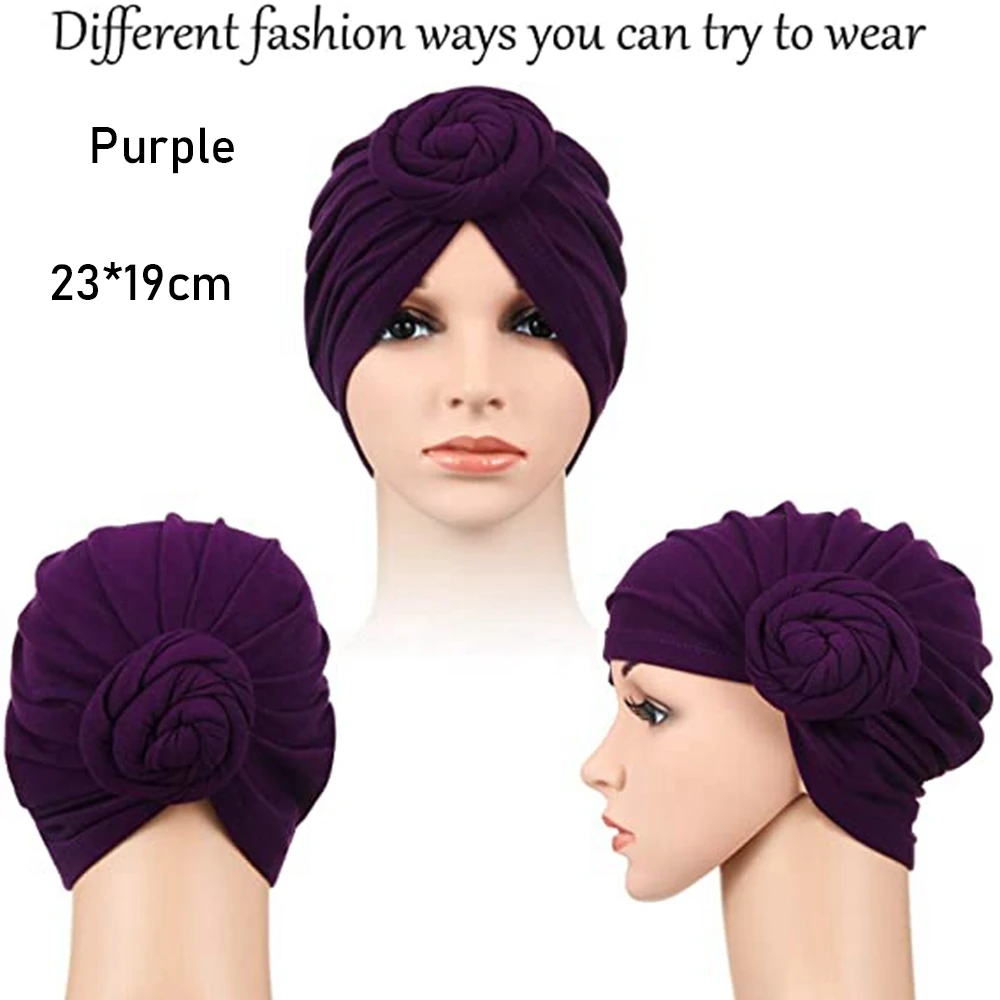 

African Pattern Headwrap Pre-Tied Bonnet Turban Caps for Women Chemo Hat Cotton Head Scarf Female Headband Chemotherapy Cap