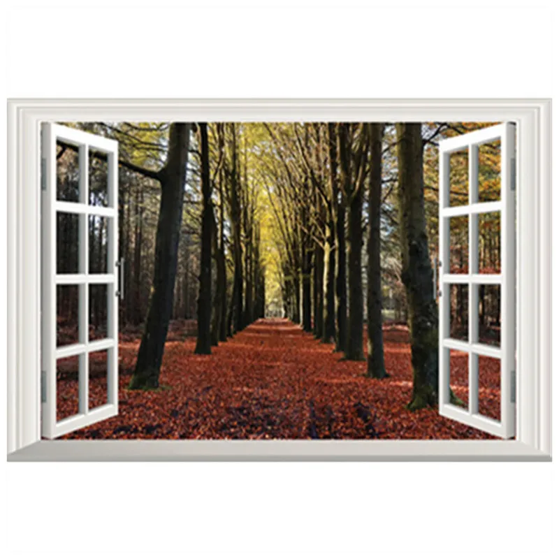 Настенные украшения Осенний урожай пейзаж настенная фруктового сада 3d