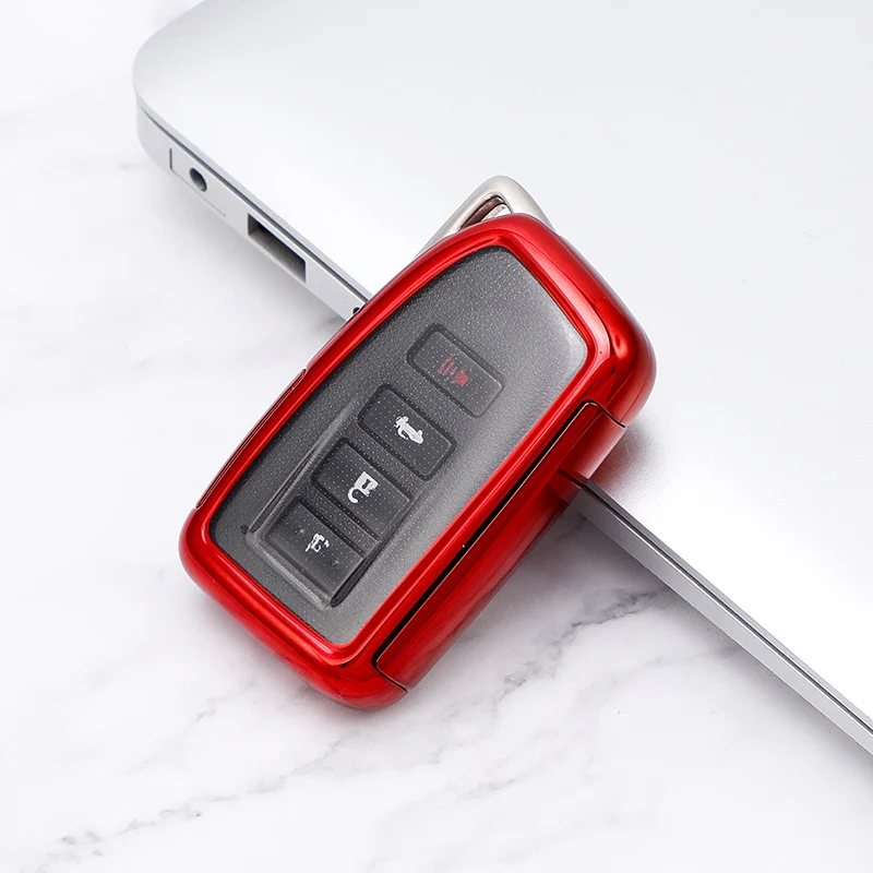 

NEW Soft TPU Car Remote Key Case Fob For Lexus NX ES GX LX RC LS UX NX GS 200 260 300 350 NX200 NX300 RX350 ES300 Accessories