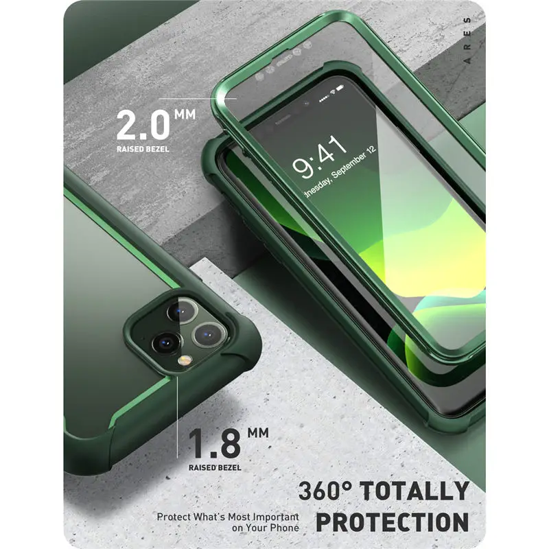 i blason for iphone 11 pro case 5 8 inch 2019 release ares full body rugged clear bumper cover with built in screen protector free global shipping