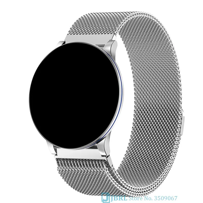 Круглые смарт-браслет Для женщин мужчин Smartband для Android браслет IOS Фитнес трекер