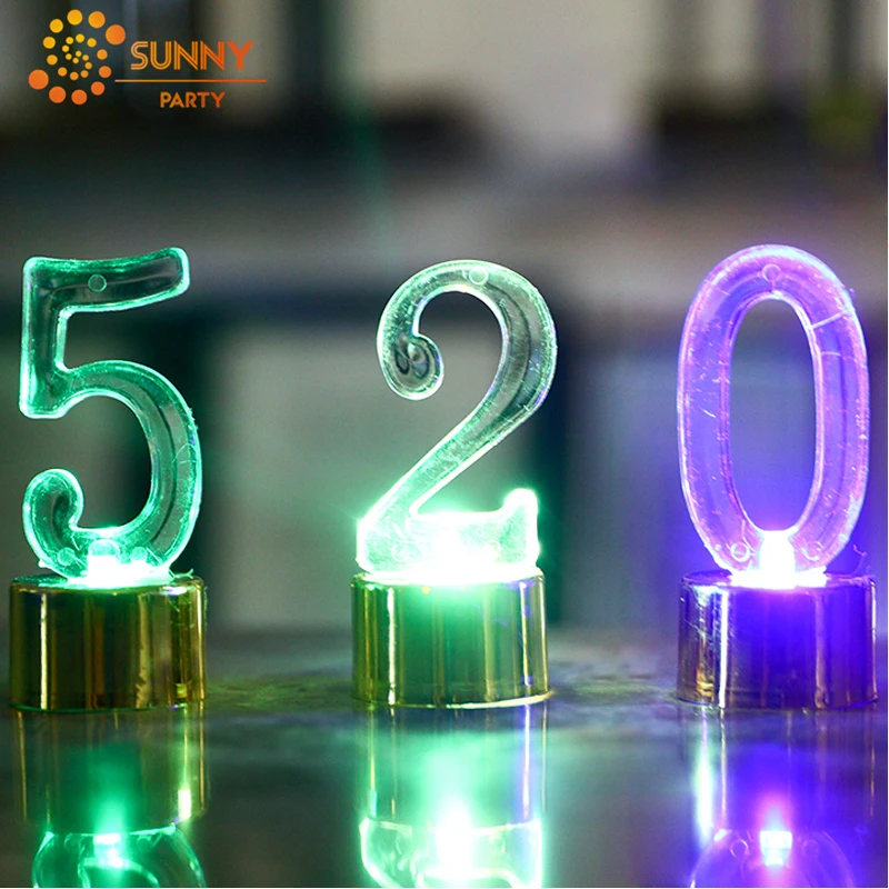 Креативный светодиодный светильник с автоматическим изменением цвета свечи