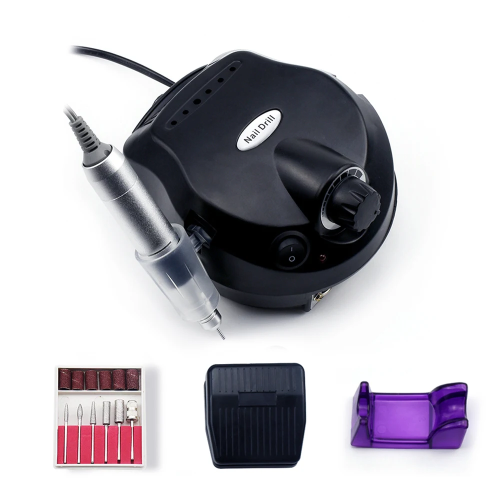 

35000RPM Electric Nail Drill Machine Mill Cutter Sets For Manicure Nail Manicure Electric Nail Pedicure File Tools Drill Kits