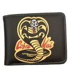 Бесплатная доставка, кошелек из искусственной кожи Кобра Кай из аниме-фильма, кошелек для молодых с карманом для монет