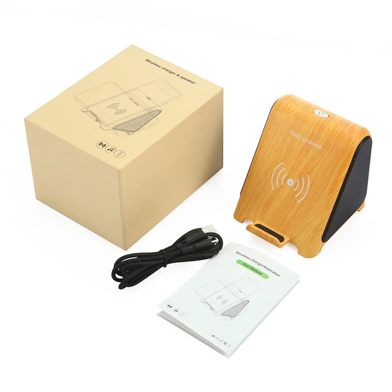 

Mobile Phone Wireless Charging, Bluetooth Audio, Dual Speakers, Subwoofer, Small Speaker, Three-in-one Wireless Charger
