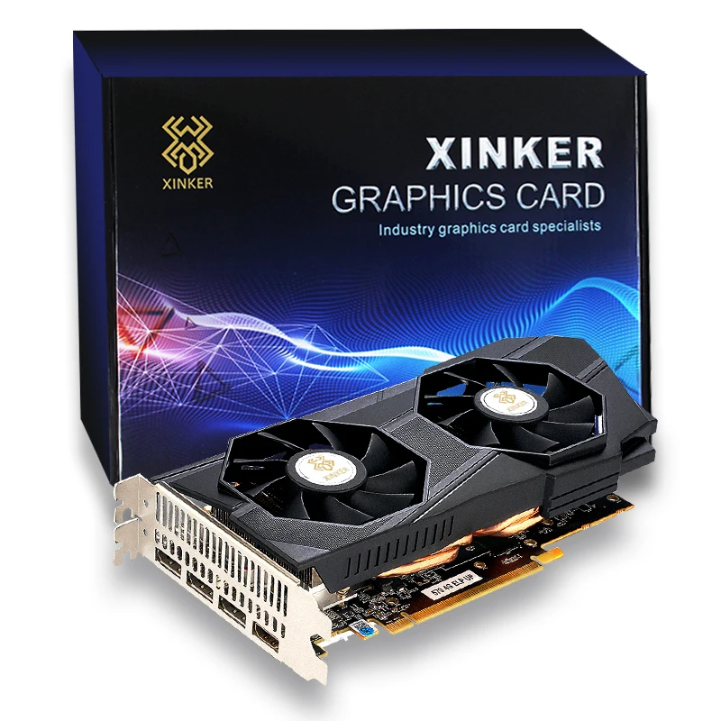 RX 570 4 Гб графические карточки RX570 4G GDDR5 256Bit HDMI DP PCI X16 Express 3 2 кулер вентиляторы